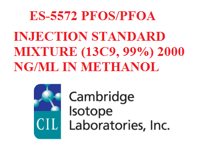Dung dịch chuẩn ES-5572 - PFOS/PFOA INJECTION STANDARD MIXTURE (13C9, 99%) 2000 NG/ML IN METHANOL, Hãng CIL,USA